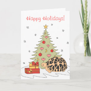 Festividades Cartão de Natal Star Tortoise (árvore de Natal)