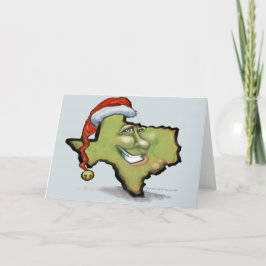Festividades Cartão de Natal Texas