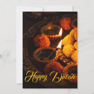 Festividades cartão de Natal tradicional saudação Diwali