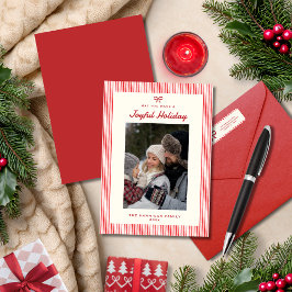 Festividades Cartão de Natal Verdadeiro e Simples, com Script J