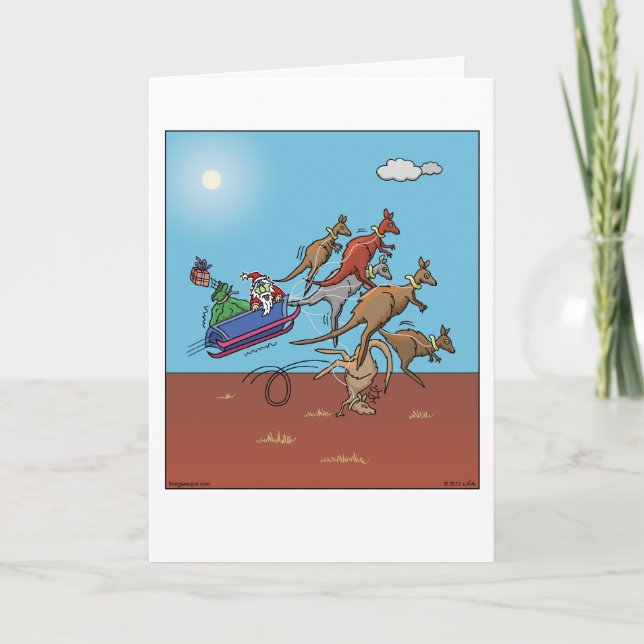 Festividades Cartão de Natal Verde (Frente)