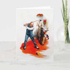 Festividades Cartão de Natal Vintage 1925