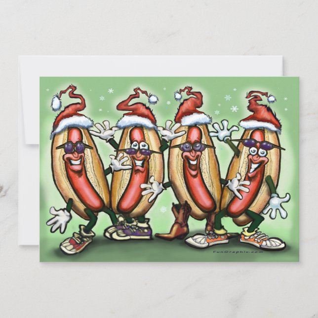 Festividades Cartão de Natal Weiner (Frente)
