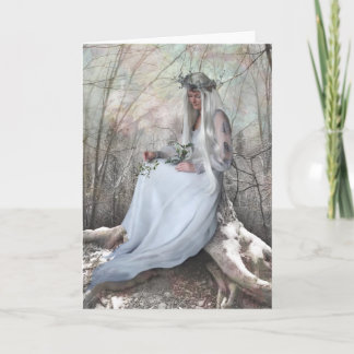 Festividades Cartão de Natal/Yule da Rainha Solstício