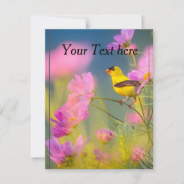 Festividades cartão de natureza editável