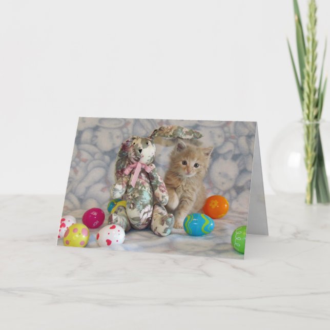 Festividades Cartão de Páscoa de Buffington (Frente)