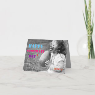 Festividades Cartão de páscoa - Feliz Dia do Chocolate!