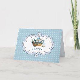 Festividades Cartão de Páscoa Feliz Påsk em sueco