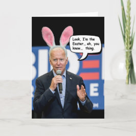 Festividades Cartão de Páscoa Joe Biden