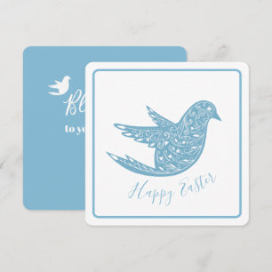 Festividades Cartão de Páscoa Paisley Bluebird