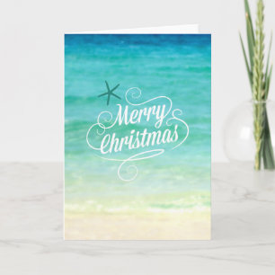 Festividades Cartão de Praia do Oceano de Natal Costeiro da fel
