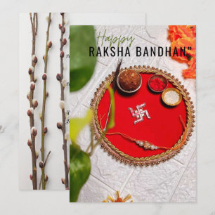 Festividades Cartão de Raksha Bandhan