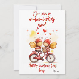 Festividades Cartão de São Valentão incrivelmente doce