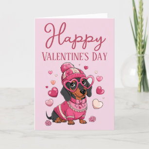 Festividades Cartão de São Valentim Maravilhoso do Cachorro Dau