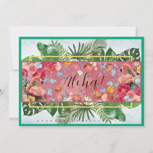 Festividades Cartão de Saudação Aloha