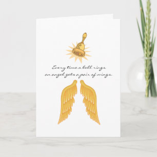 Festividades Cartão de Saudação Angel Wings