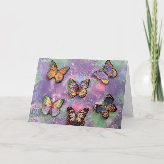Festividades Cartão de Saudação Butterfly