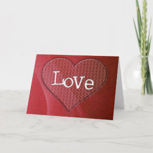 Festividades Cartão de Saudação de Amor