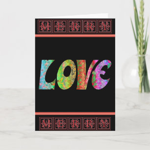 Festividades Cartão de Saudação de Amor