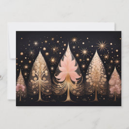 Festividades Cartão de Saudação de Árvore de Natal Festivo