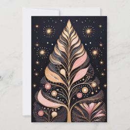 Festividades Cartão de Saudação de Árvore de Natal Festivo