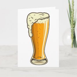 Festividades Cartão de Saudação de Beer Lover