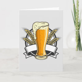 Festividades Cartão de Saudação de Beer Lover