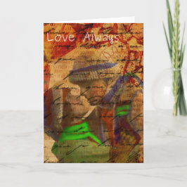 Festividades Cartão de saudação de Dentro de Amor Sempre Vazio