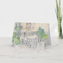 Festividades Cartão de Saudação de Esquema "França"