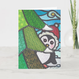 Festividades Cartão de saudação de estação