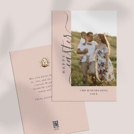 Festividades Cartão de saudação de Felz pascoa minimalista mode