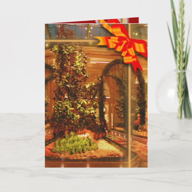 Festividades Cartão de saudação de feriados (Frente)