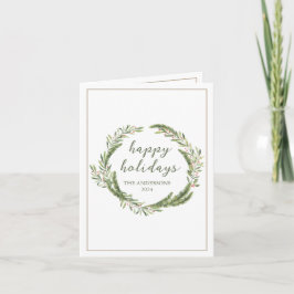 Festividades Cartão de saudação de festas de Natal