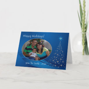 Festividades Cartão de Saudação de Foto Feliz Feriado