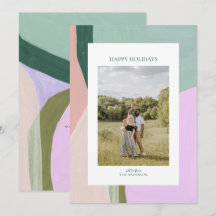 Cartão de Saudação de Foto Feriado de Natal