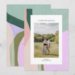 Festividades Cartão de Saudação de Foto Feriado de Natal