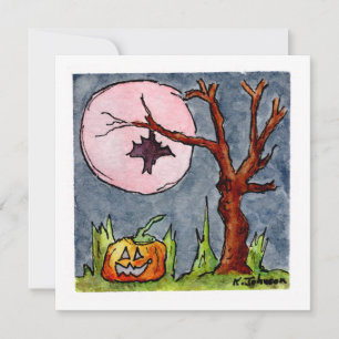 Festividades Cartão de Saudação de Halloween Divertido