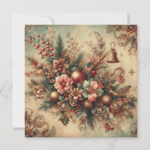 Festividades Cartão de Saudação de Natais vintages Clássicos
