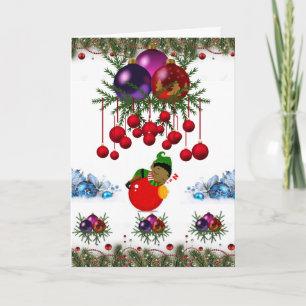 Festividades Cartão de Saudação de Natal