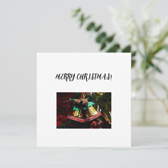 Festividades Cartão de Saudação de Natal (Em pé/Frente)