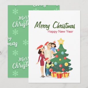 Festividades Cartão de Saudação de Natal