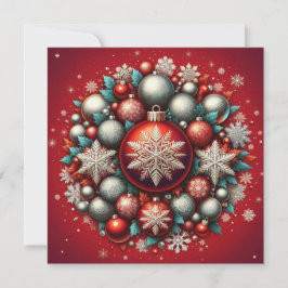 Festividades Cartão de saudação de Natal!