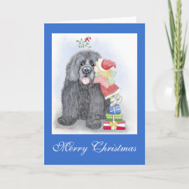 Festividades Cartão de Saudação de Natal da Terra Nova