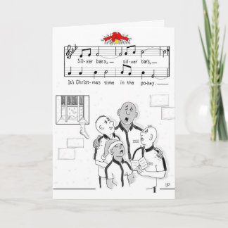 Festividades Cartão de saudação de Natal e Envelope "Bares Prat