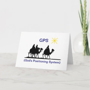 Festividades Cartão de Saudação de Natal GPS