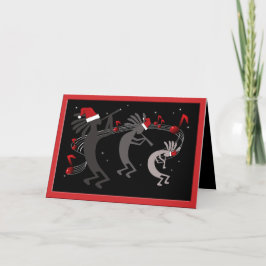 Festividades Cartão de Saudação de Natal Kokopelli