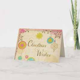 Festividades Cartão de Saudação de Natal para a Tipografia Velh