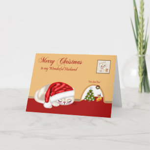 Festividades Cartão De Saudação De Natal Para Marido