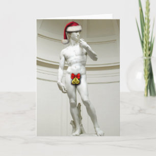 Festividades Cartão de Saudação de Papais noeis David