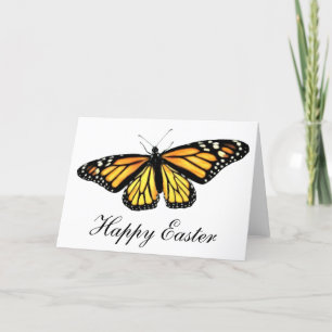 Festividades Cartão de Saudação de páscoa - Borboleta Monarca